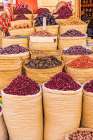 Thebes-Luxor-Egypt Dried herbs for sale at a market Art Print